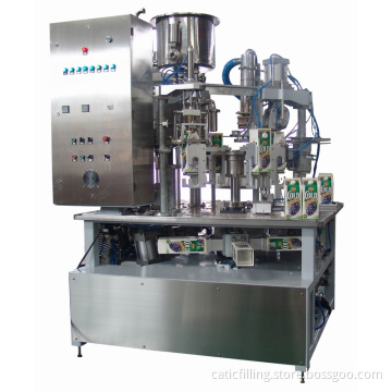 Semi-Automatic Gable-Top Box Filling and Packaging Machine (HD-RMH-600)